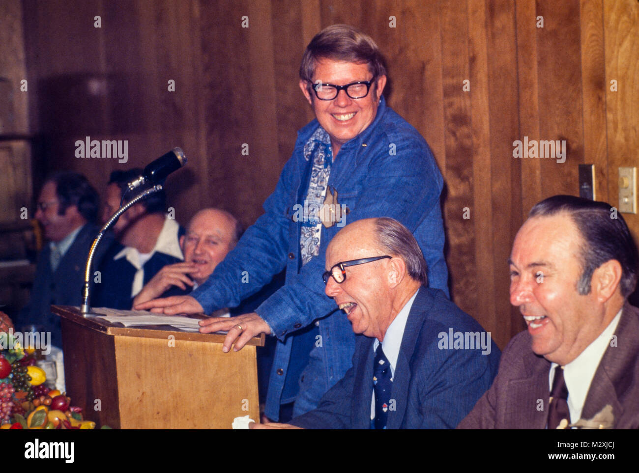 William Alton 'Billy' Carter III  died - September 25, 1988 was an American farmer and businessman and the younger brother of Pres.  Jimmy Carter. Stock Photo