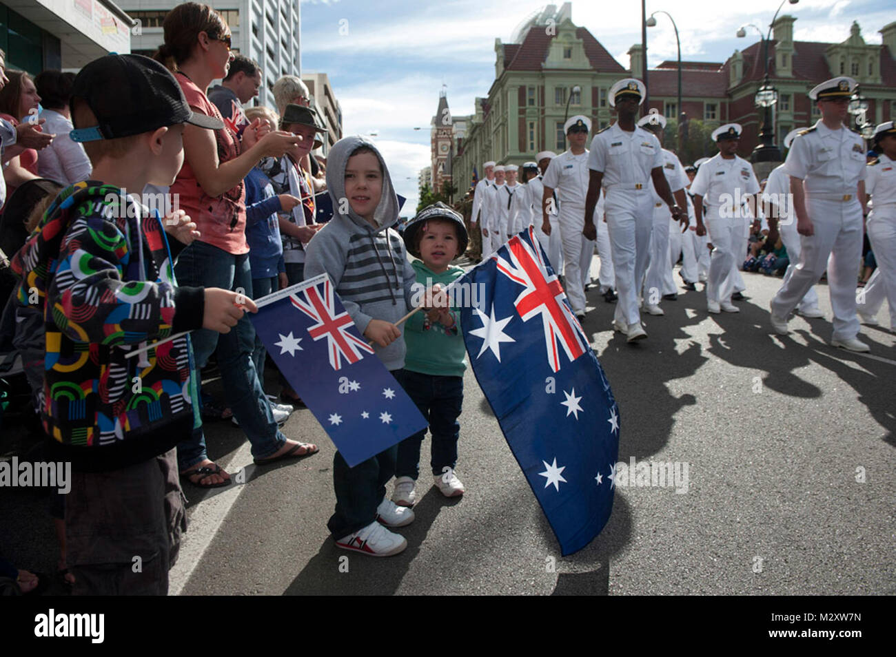 Anzac day march perth hires stock photography and images Alamy