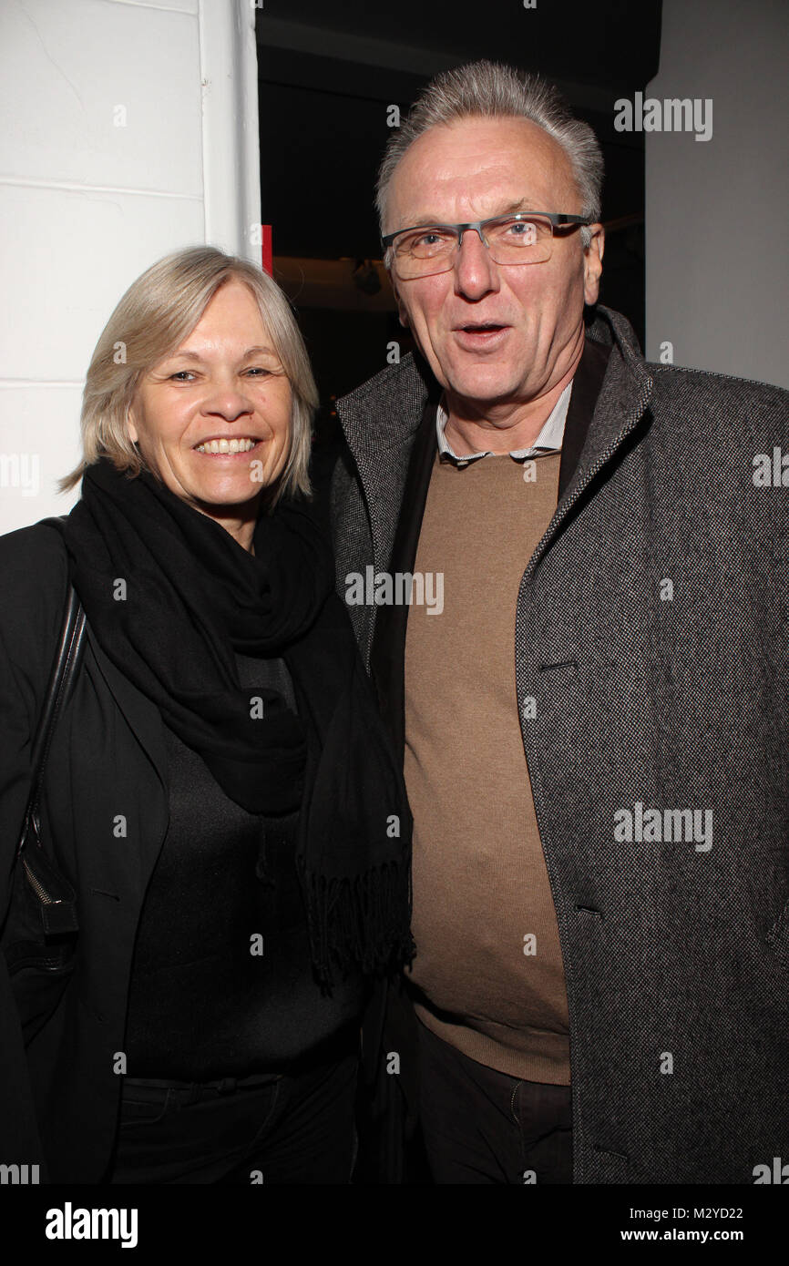 Herbert Schalthoff mit Frau, Premiere