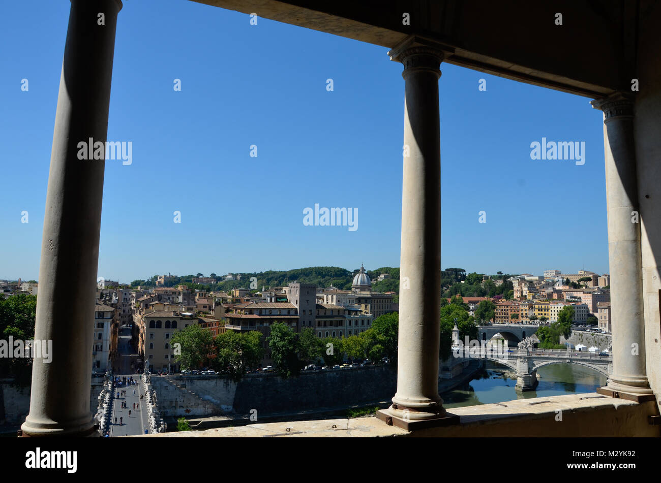 Angel Castle View Stock Photo Alamy