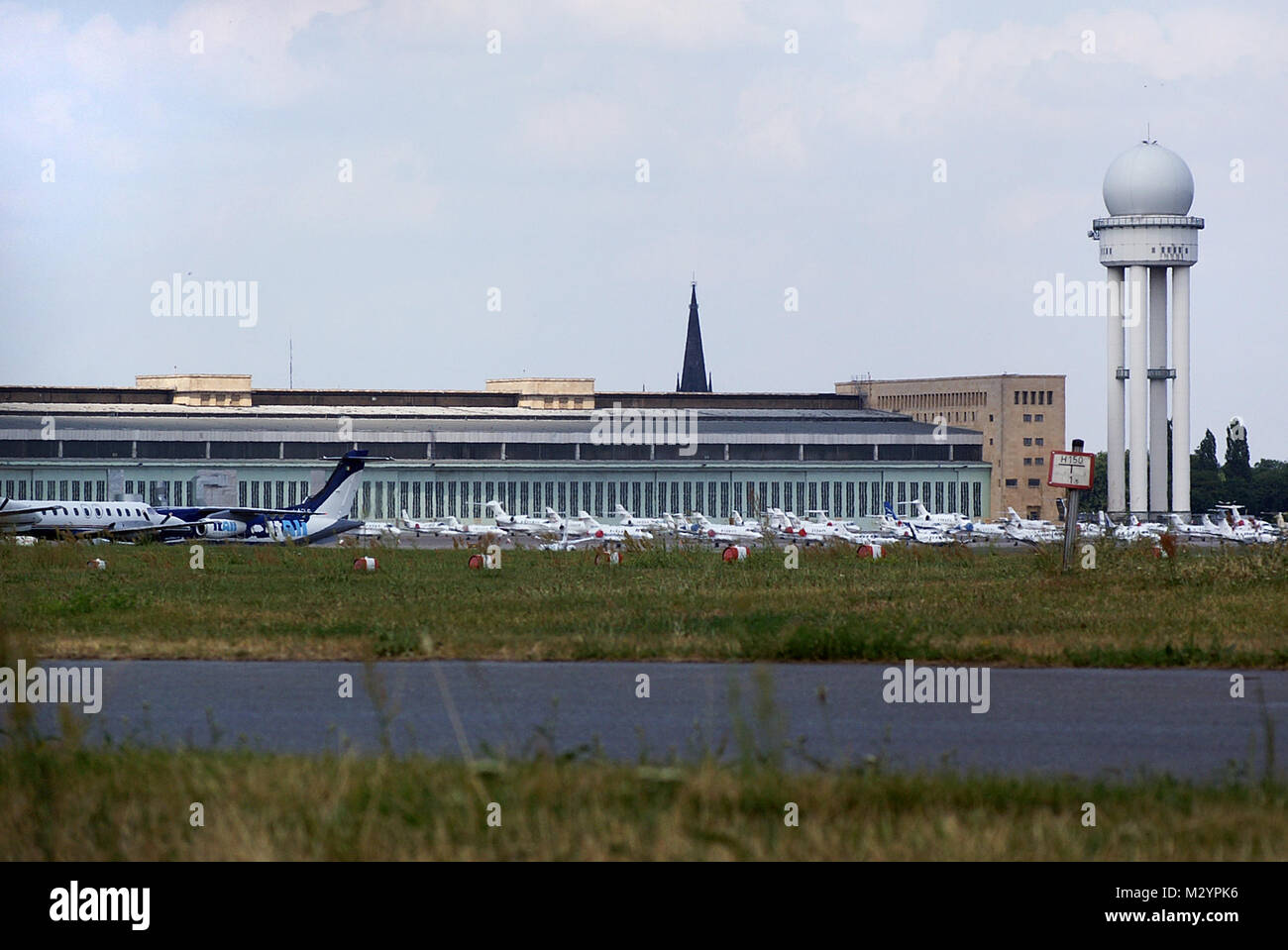 Flughafen Tempelhof Stock Photo