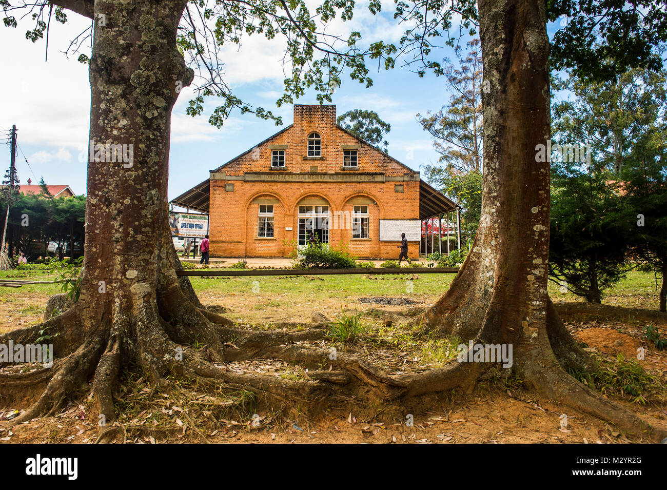 The old hospital of Livingstonia, Malawi, Africa Stock Photo