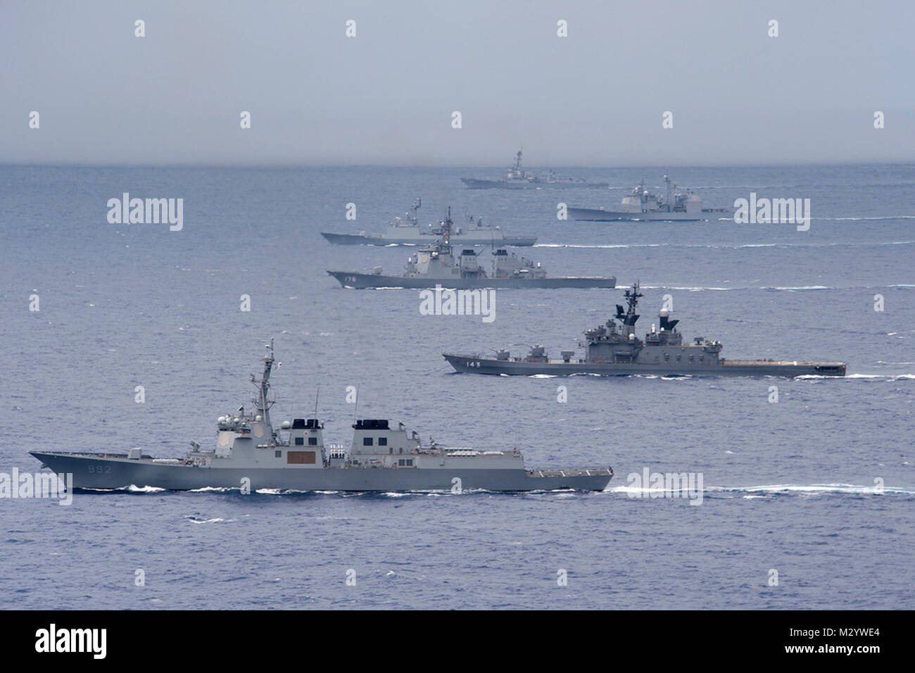 A trilateral exercise by #PACOM Stock Photo - Alamy