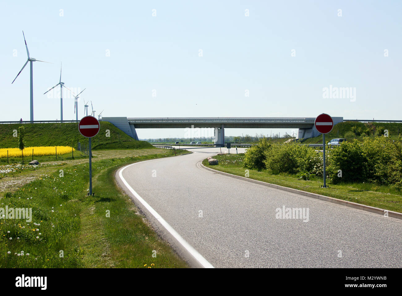 Autobahn Stock Photo