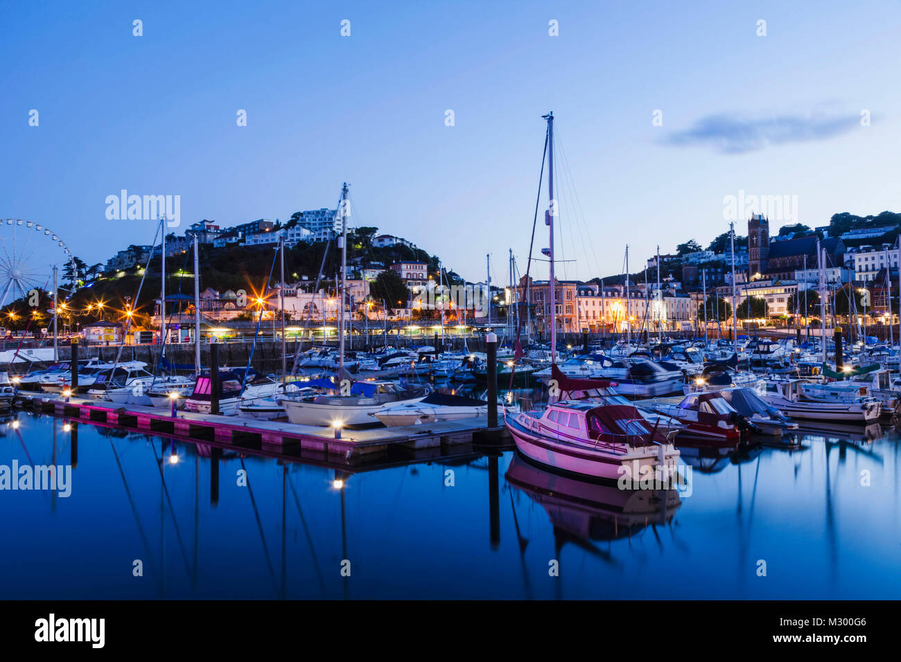 England, Devon, Torquay, Torquay Harbour Stock Photo - Alamy