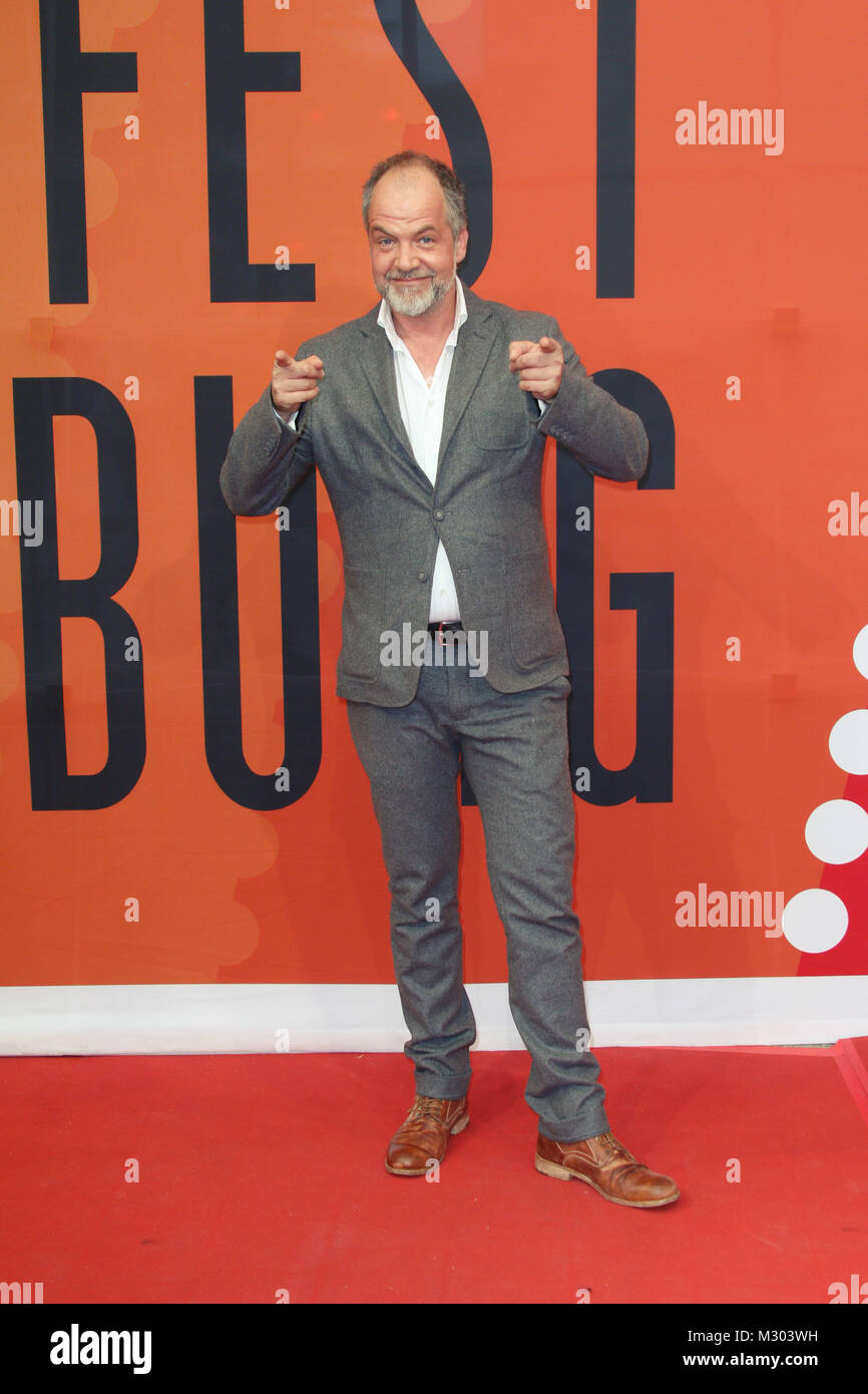 Marek Ehrhardt (Gast), Premeire des neuen 'Tatort' im Cinemaxx Dammtor, Hamburg, 28.09.2014 Stock Photo
