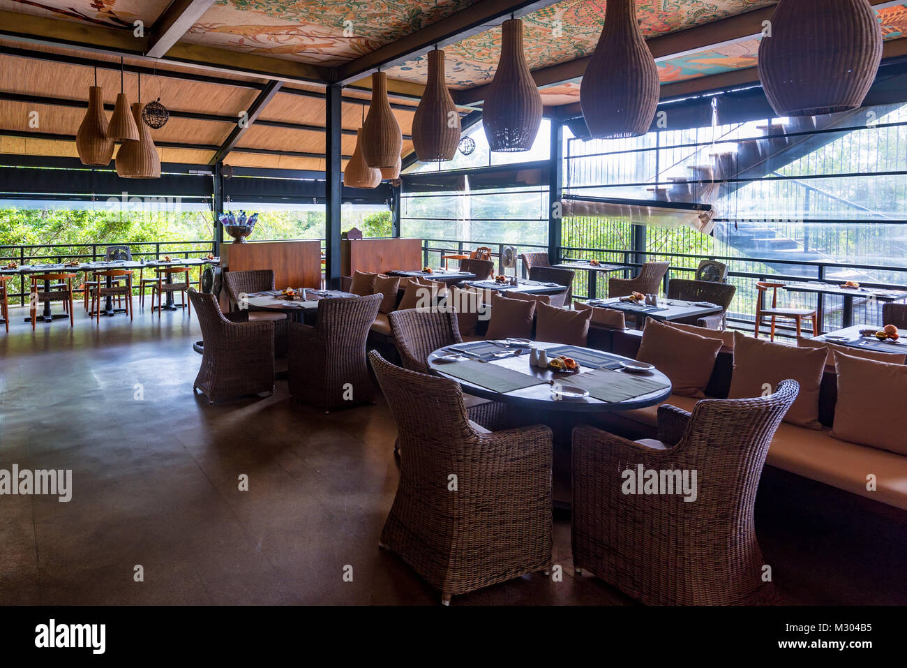 YALA, SRI LANKA DECEMBER 10, 2016 Interior of Cinnamon Wild