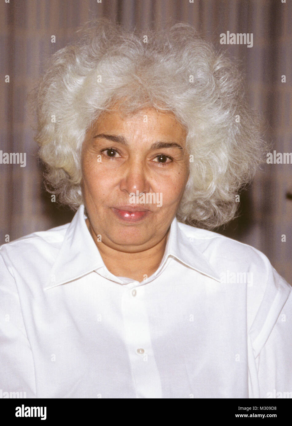 NAWAL EL-SAADAWI Egyptian author 1989 founder and president of the Arab womens Solidarity Association, Stock Photo