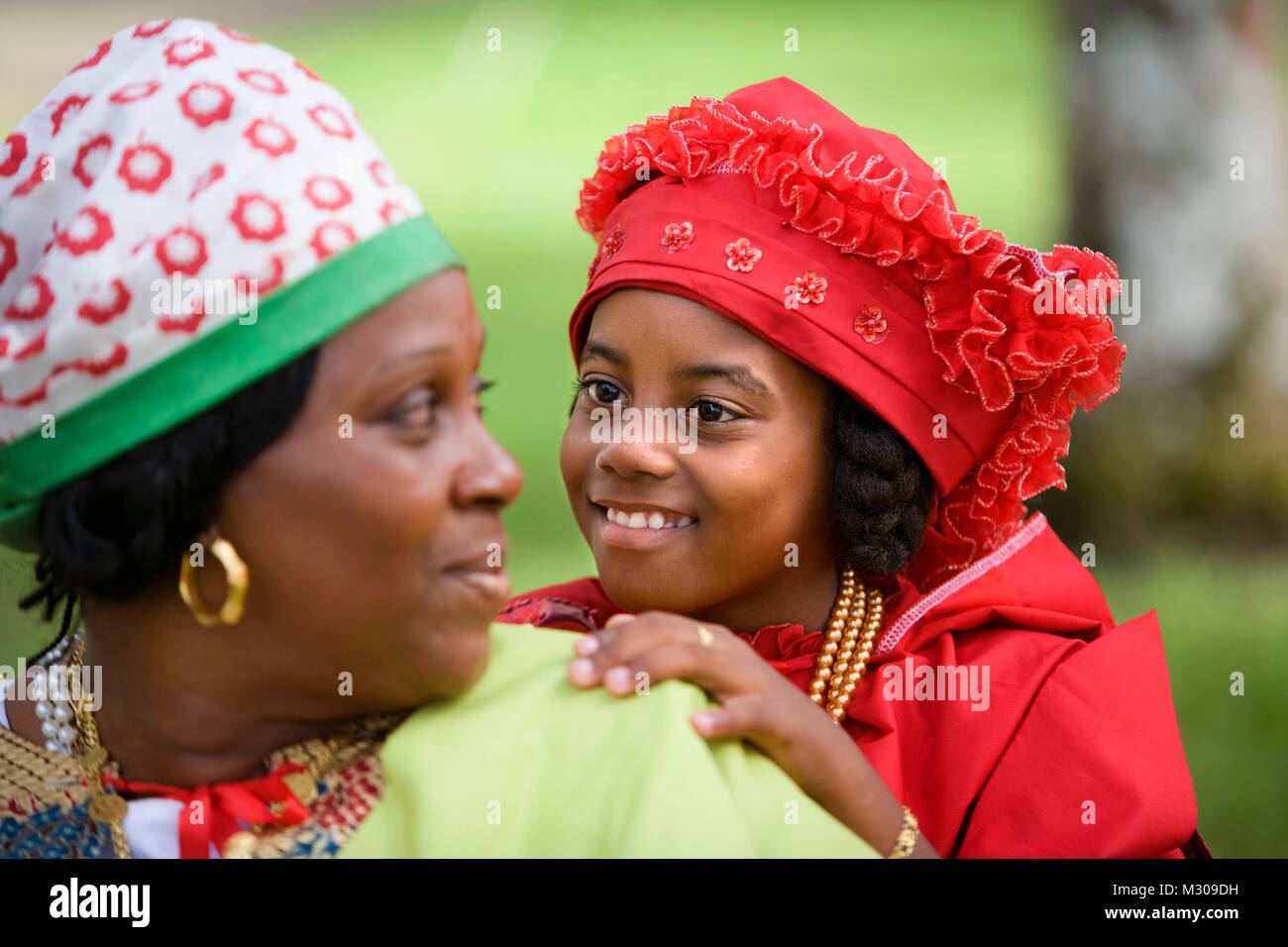 Creole woman dress hi-res stock photography and images - Alamy