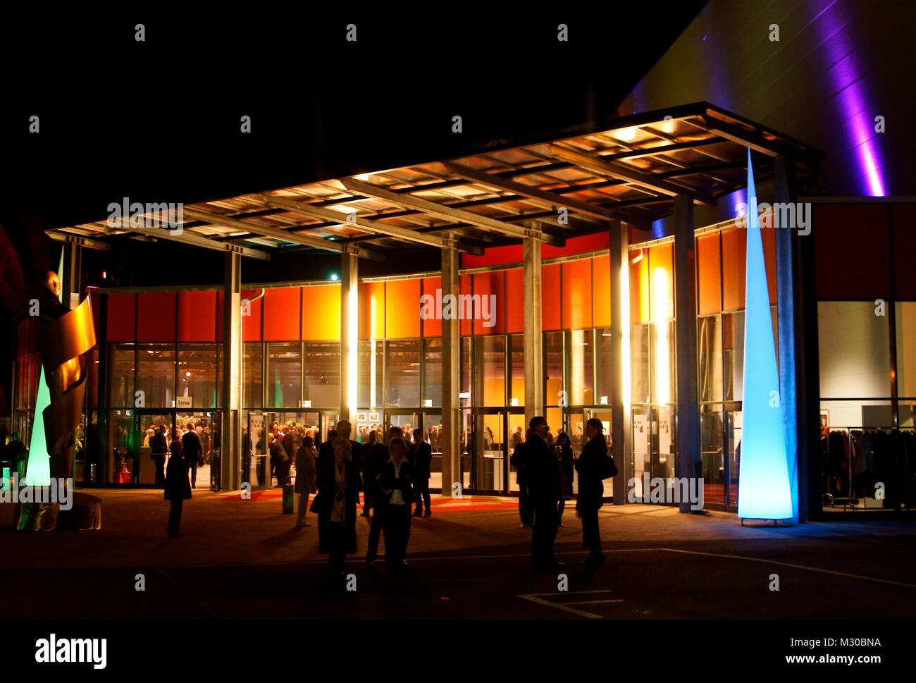 Die Metropolis Halle im Filmpark Babelsberg ist Fertig gestellt und wird mit einer Premierenfeier eröffnet. Stock Photo