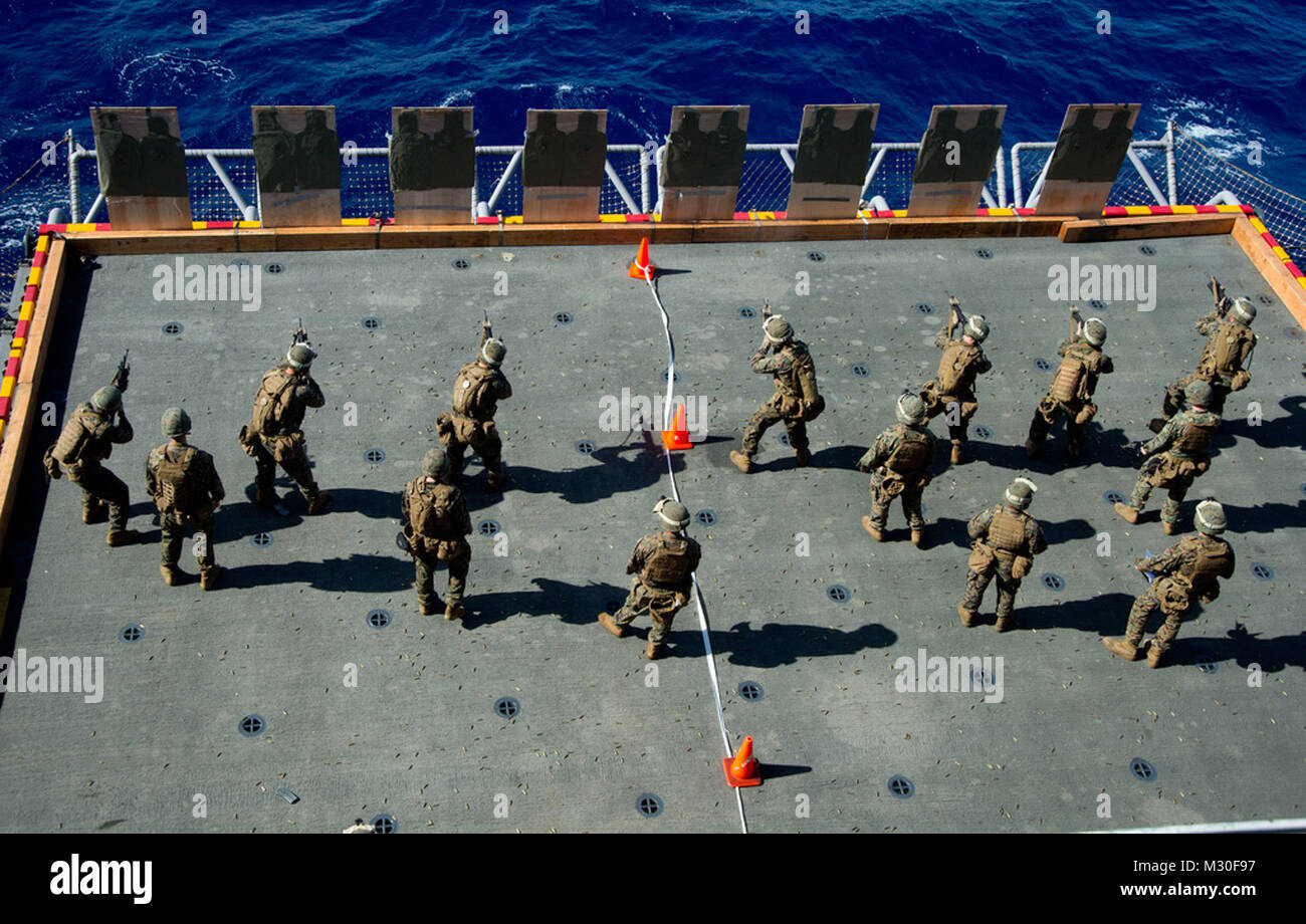 Fired Rounds Fire rounds at targets on the aircraft elevator by #PACOM Stock Photo ...