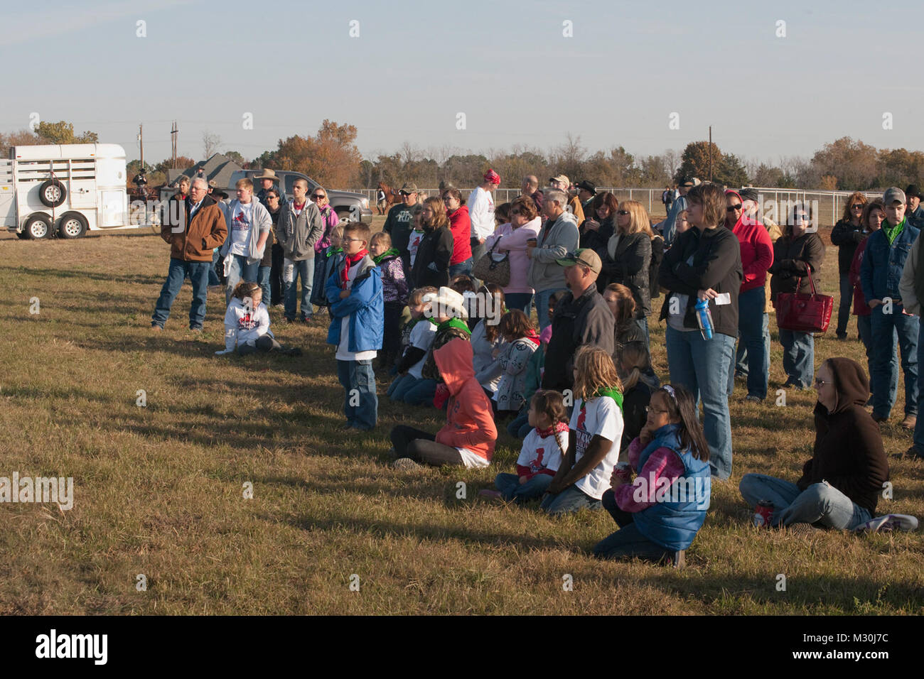 Children of Soldiers and Airmen of the Oklahoma National Guard, many of