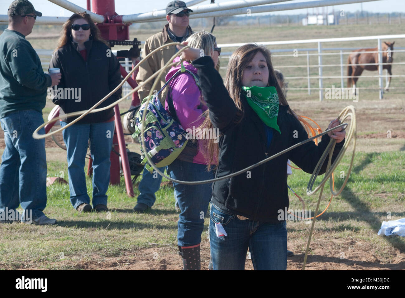 Children of Soldiers and Airmen of the Oklahoma National Guard, many of
