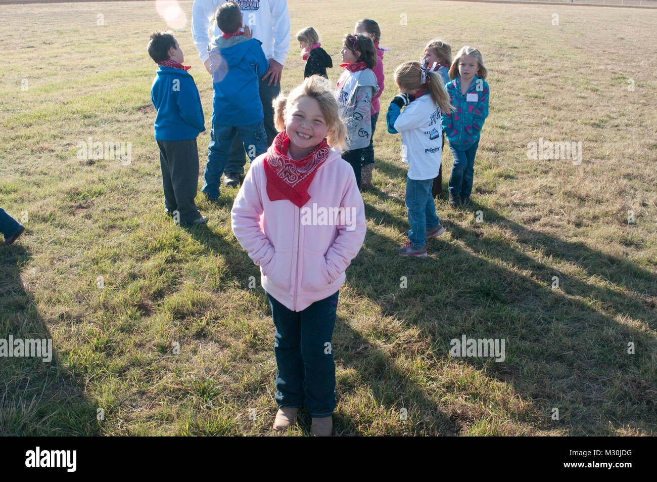Children of Soldiers and Airmen of the Oklahoma National Guard, many of