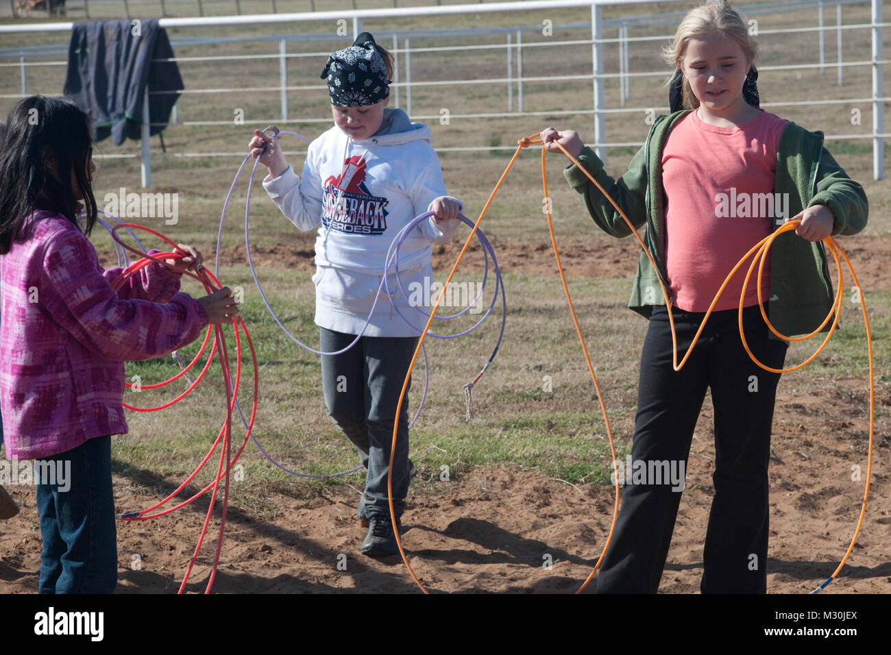 Children of Soldiers and Airmen of the Oklahoma National Guard, many of