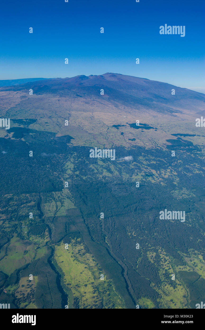 Hawaii big island aerial hi-res stock photography and images - Alamy