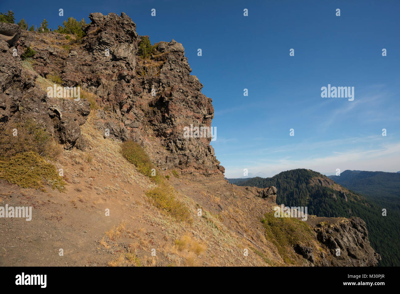 Iron Mountain Hike in Oregon Stock Photo Alamy