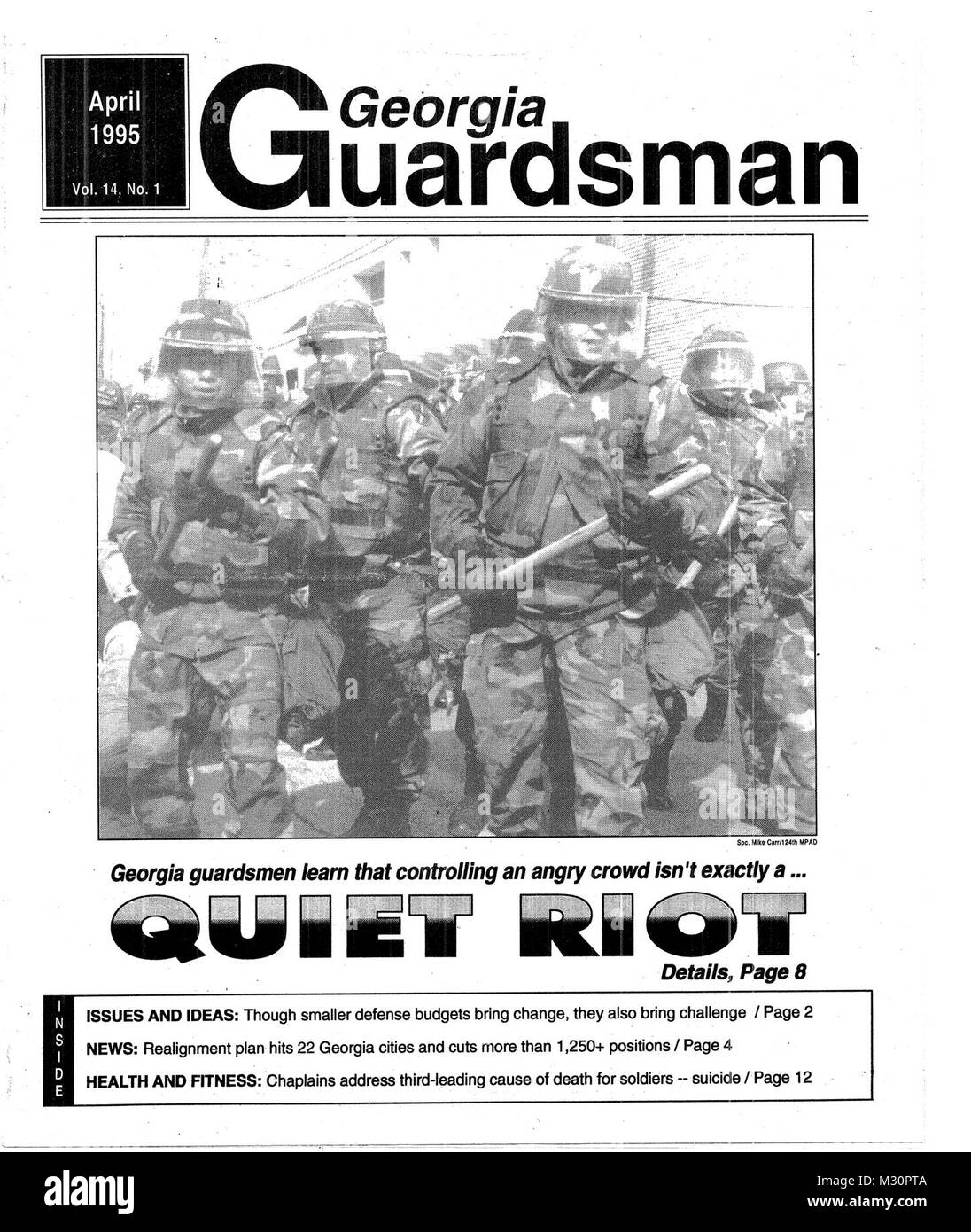 April 1995 by Georgia National Guard Stock Photo