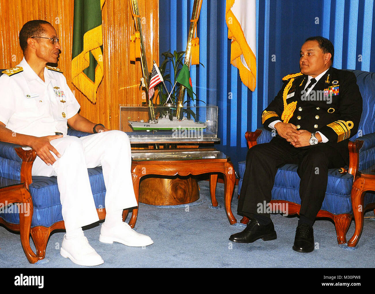 Chief naval staff bangladesh navy hi-res stock photography and images -  Alamy