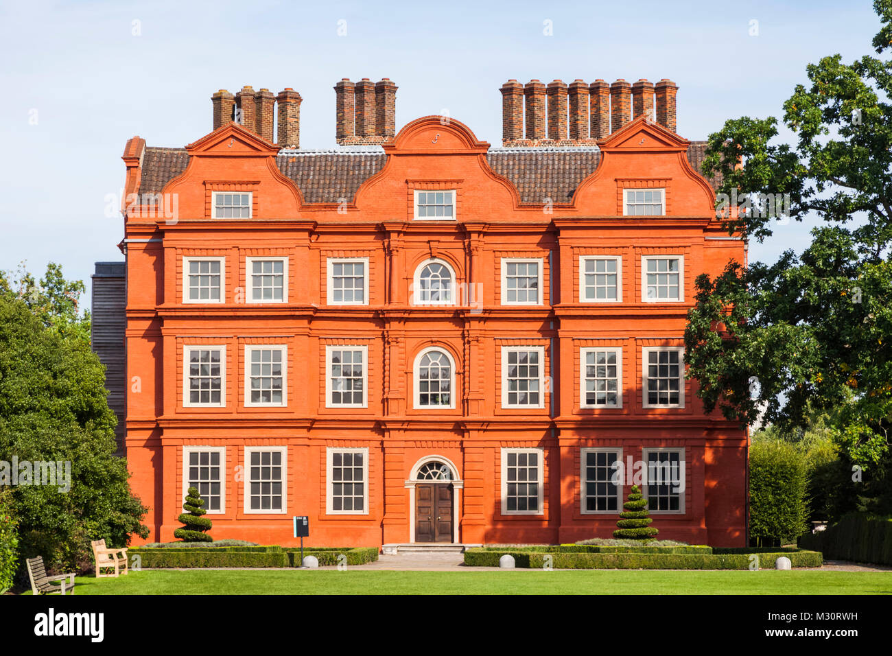 England, London, Richmond, Kew Gardens, Kew Palace Stock Photo