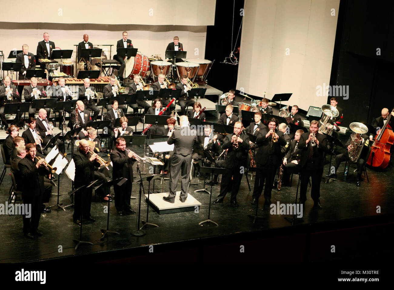 FAIRFAX, VA. (March 14, 2013) A collection of trumpet artists perform