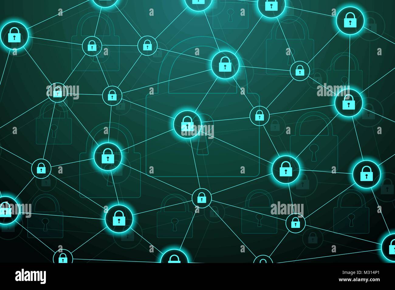 Protection concept. Data Security system Shield Protection Verification ...