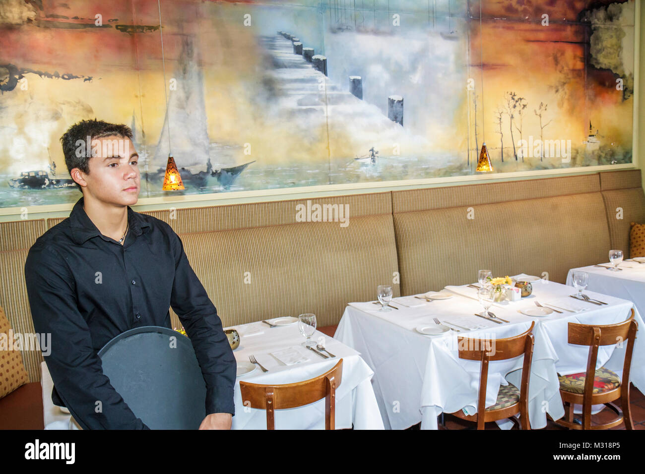restaurant busboy