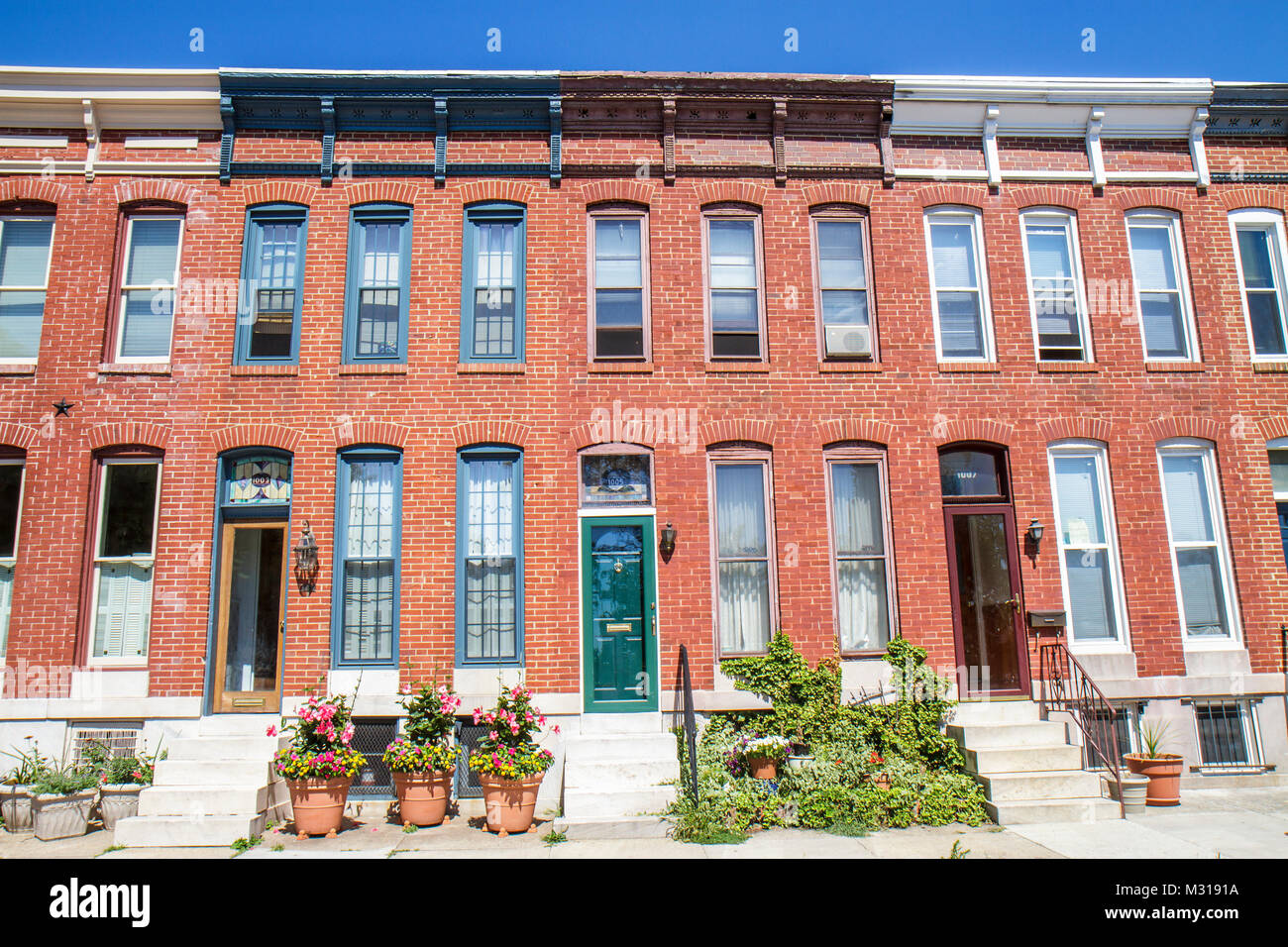 Baltimore Maryland,Federal Hill,historic neighborhood,townhouse,row