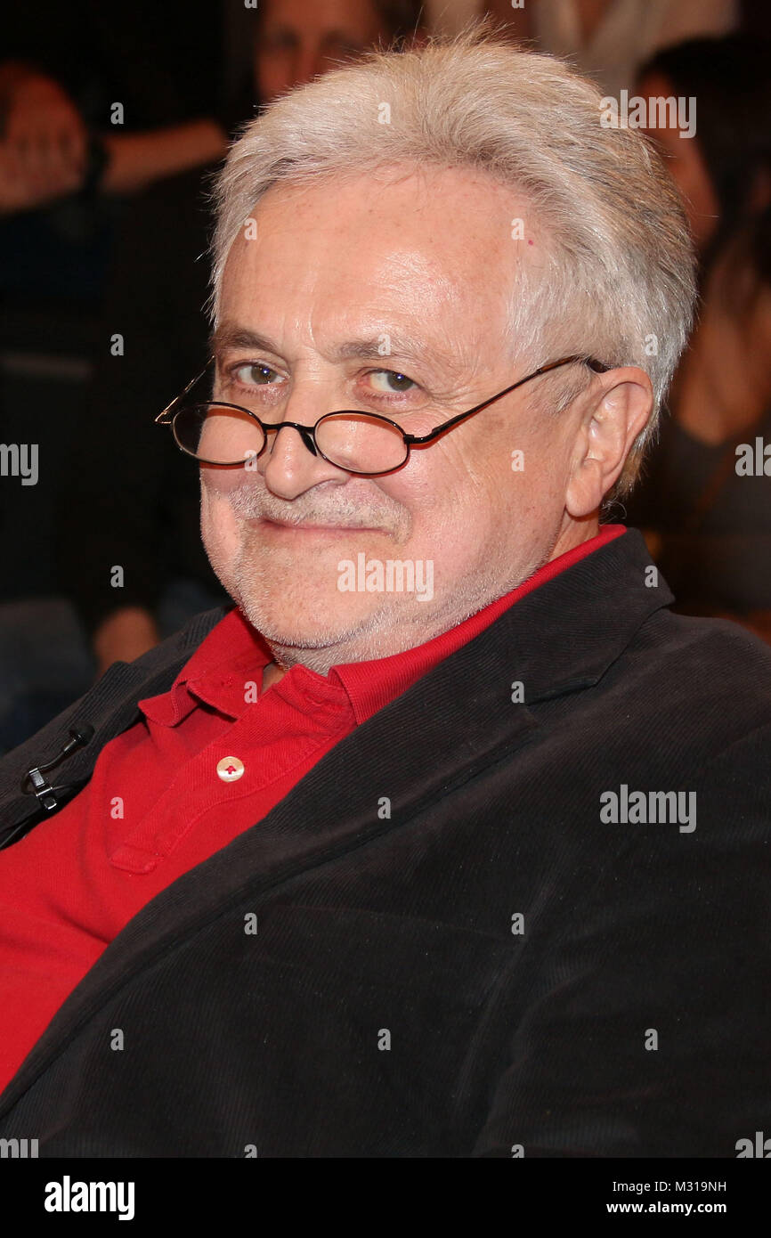 Henryk M. Broder (Journalist, Autor), Lanz, Aufzeichnung 2 vom 12.02.2014, Hamburg Stock Photo