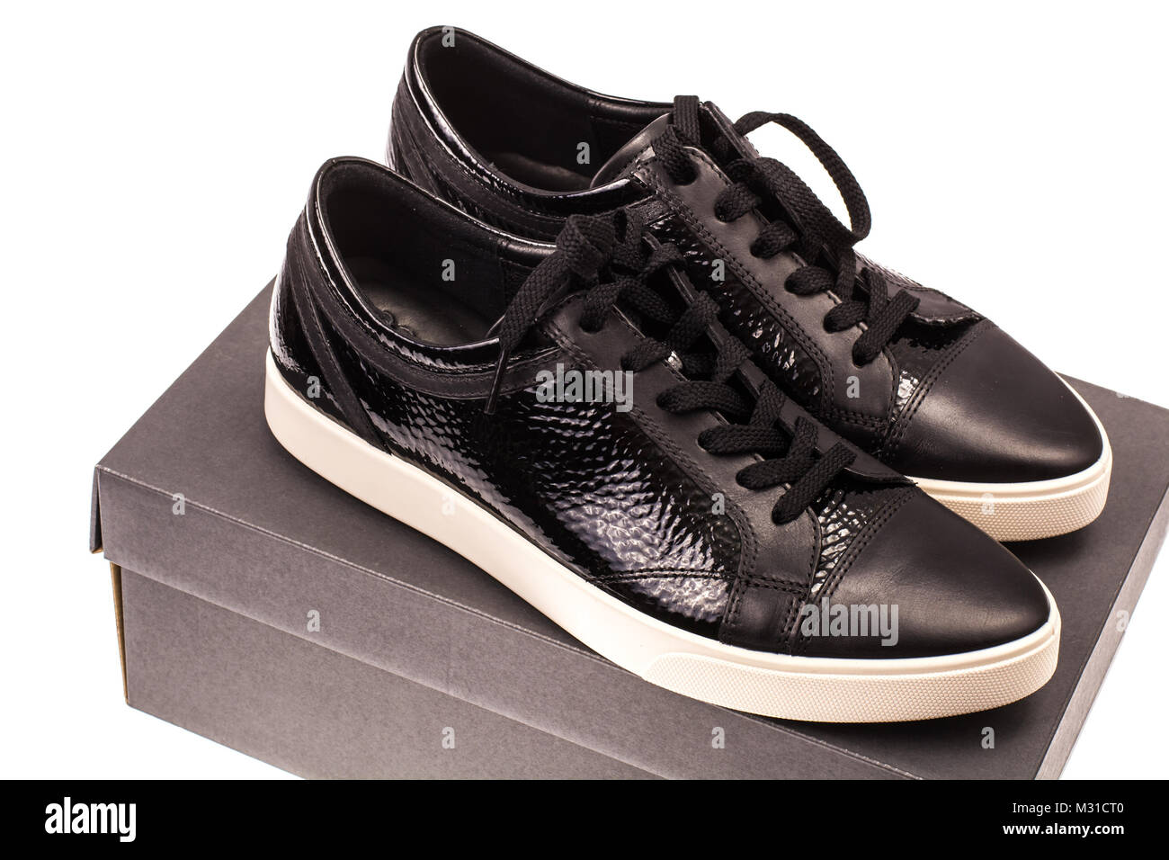 womens black sneakers with white soles