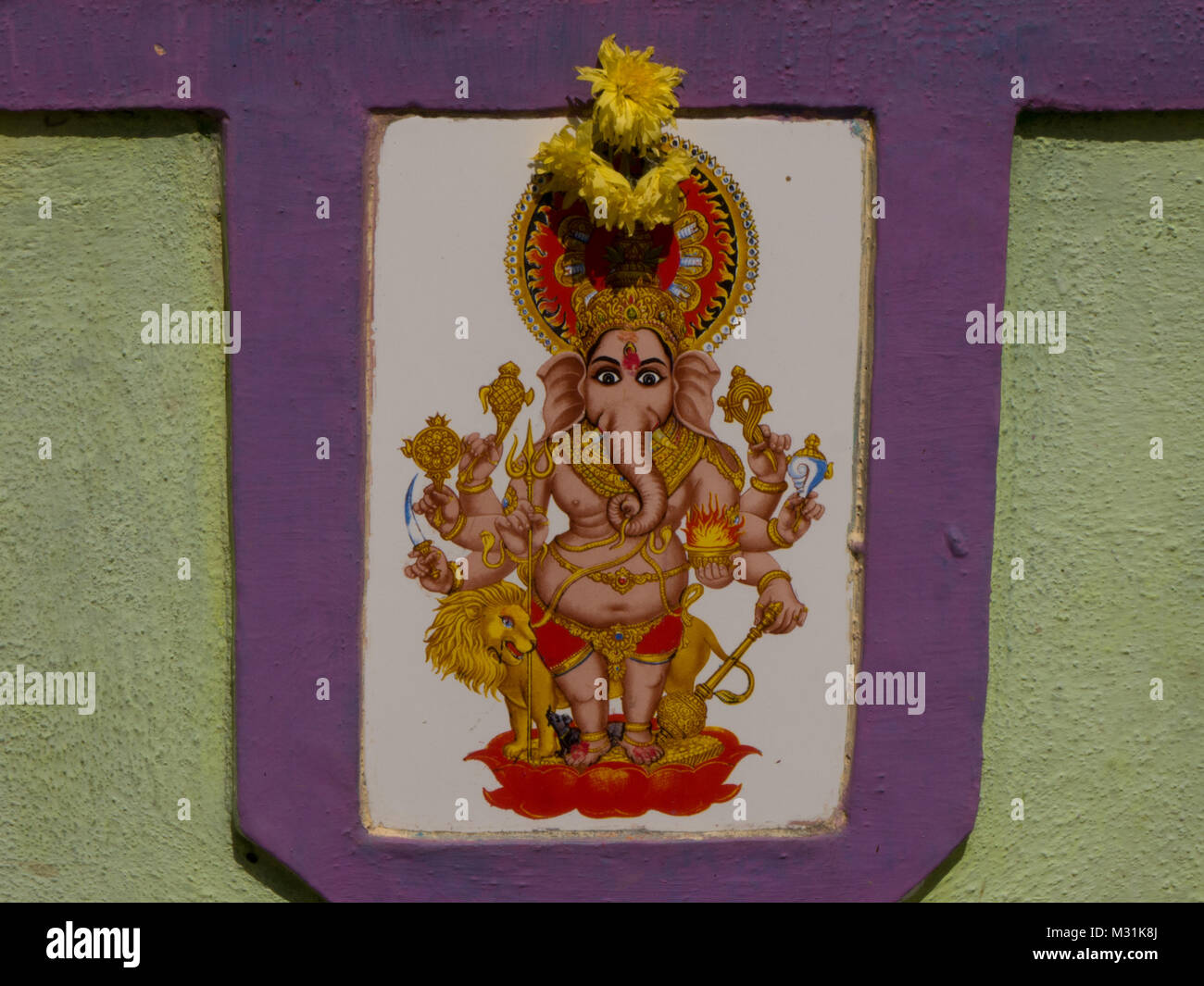 Glass Lord Ganesh Stock Photos Glass Lord Ganesh Stock Images