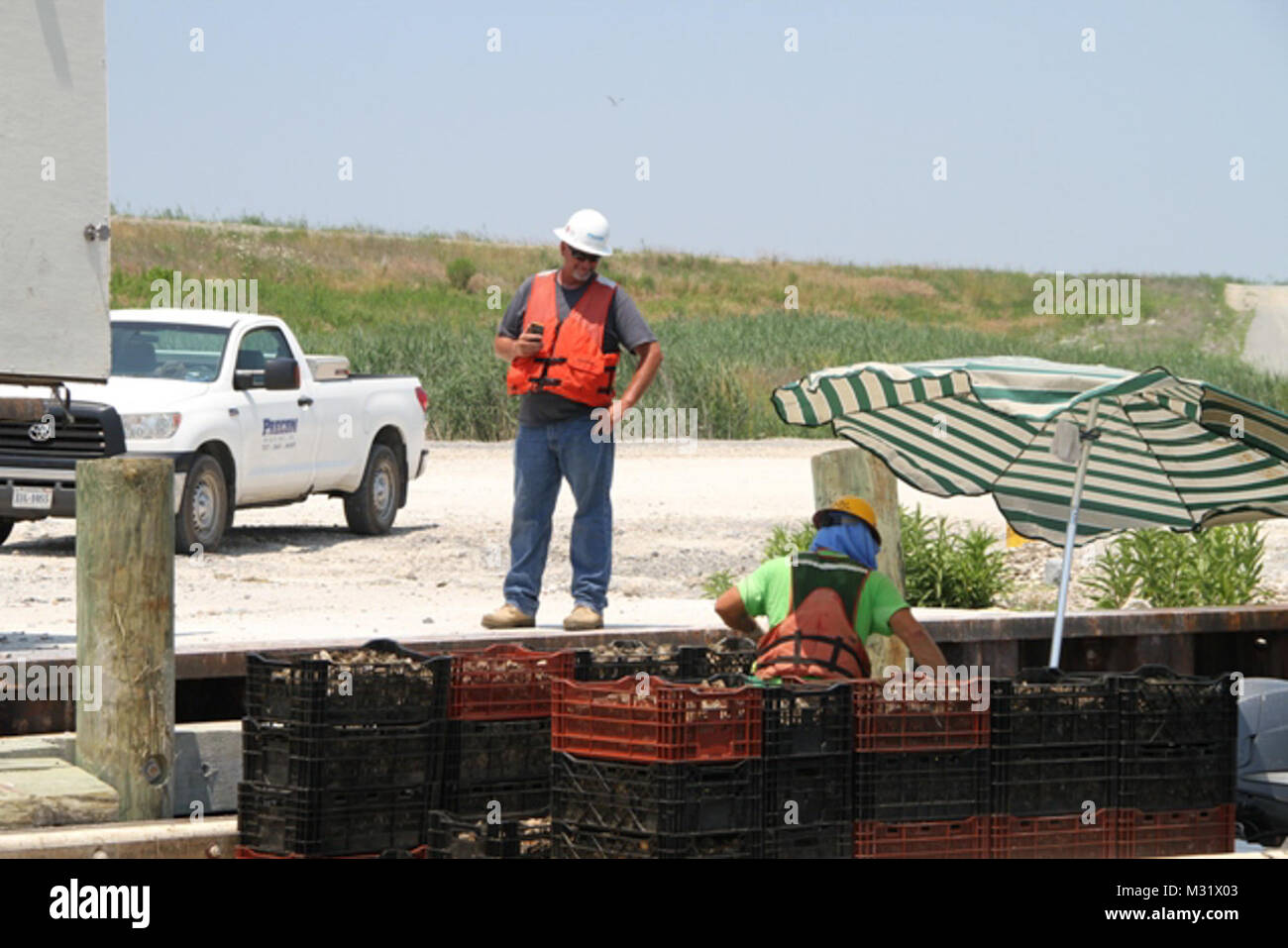 Craney island eastward expansion project hires stock photography and