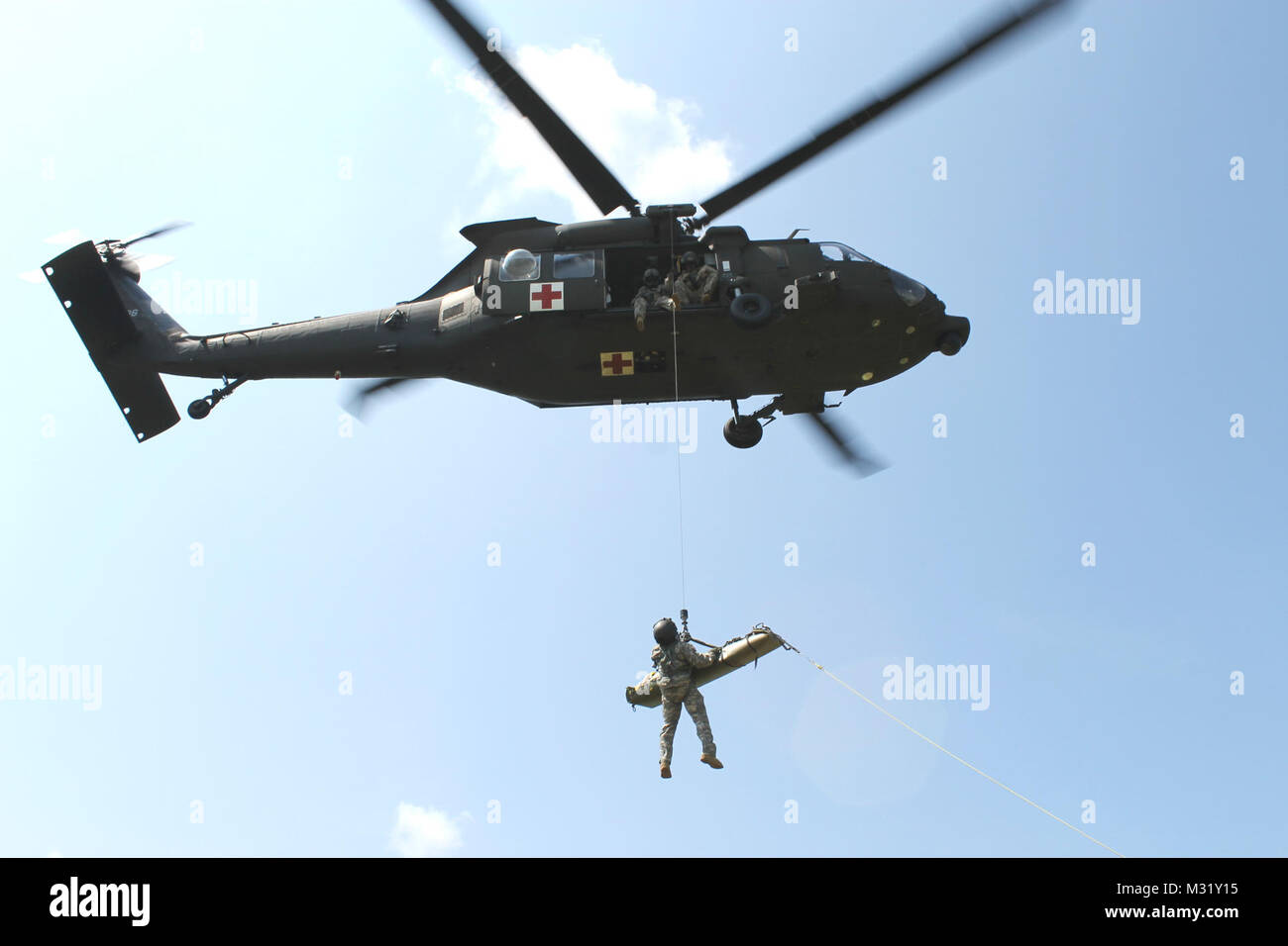 Emergency Rescue by Georgia National Guard Stock Photo - Alamy