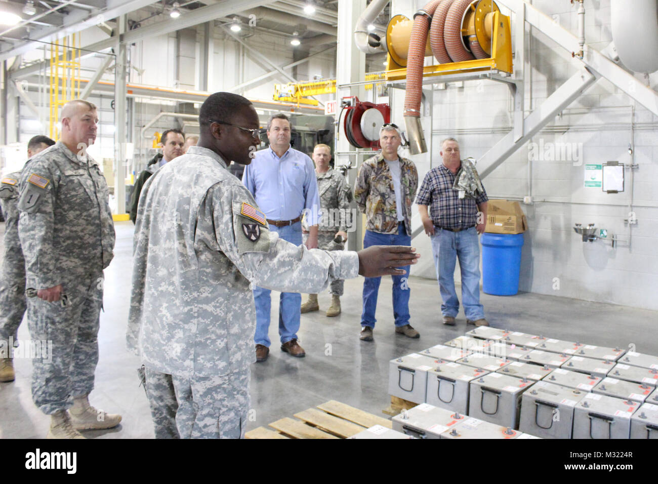 WO1 Kevin Philips, a ground support equipment technician with the