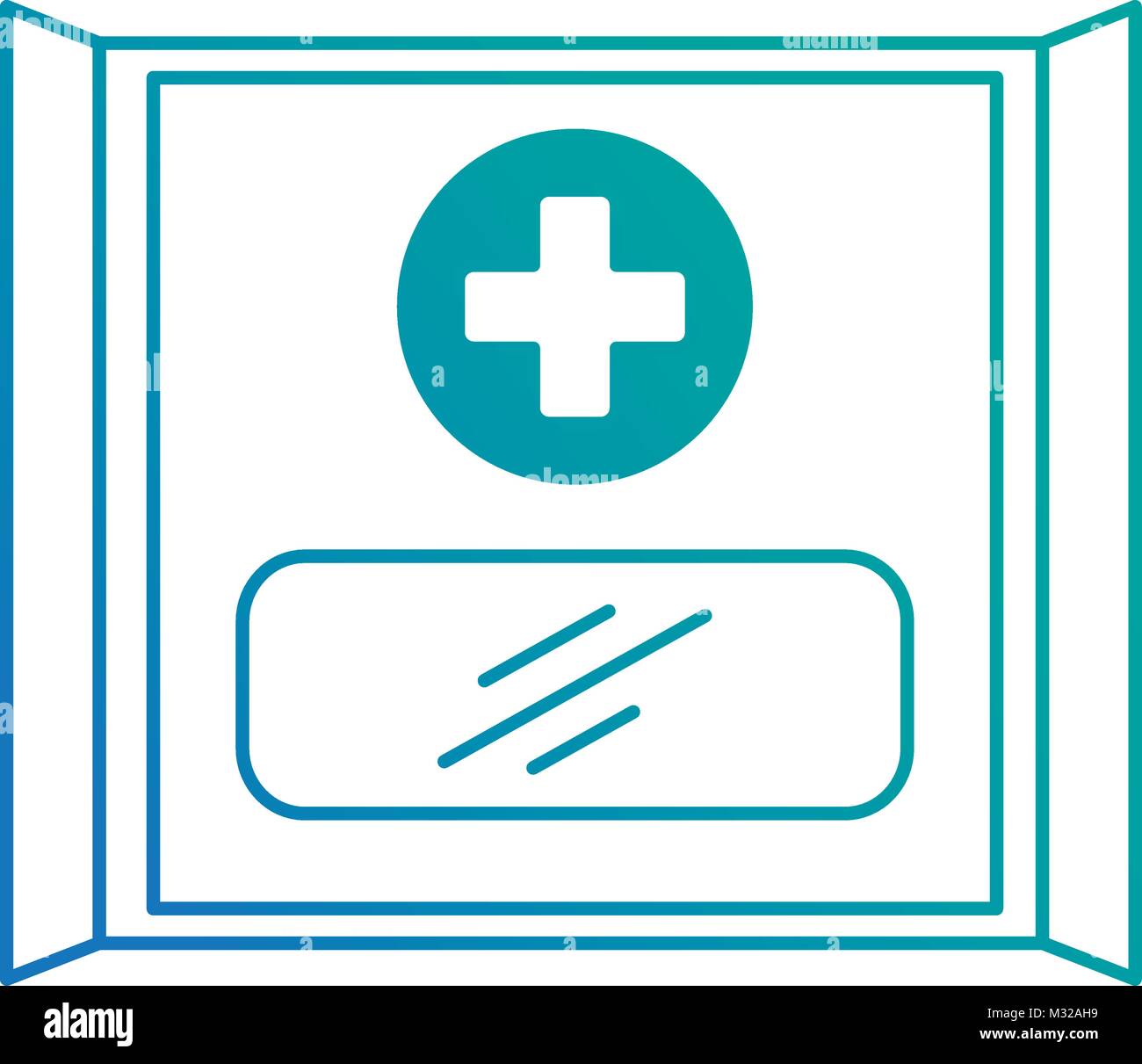 medical box isolated icon Stock Vector Image & Art - Alamy