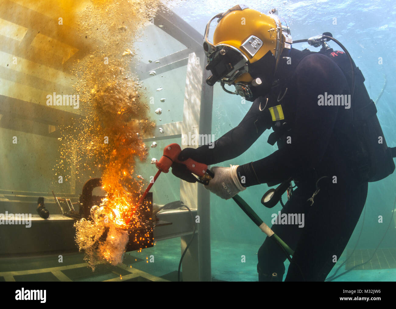 U.S. Navy Lt. Christopher Ferguson, NECC dive medical officer for the