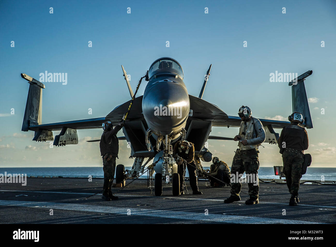 Post-Flight on the George Washington by #PACOM Stock Photo - Alamy