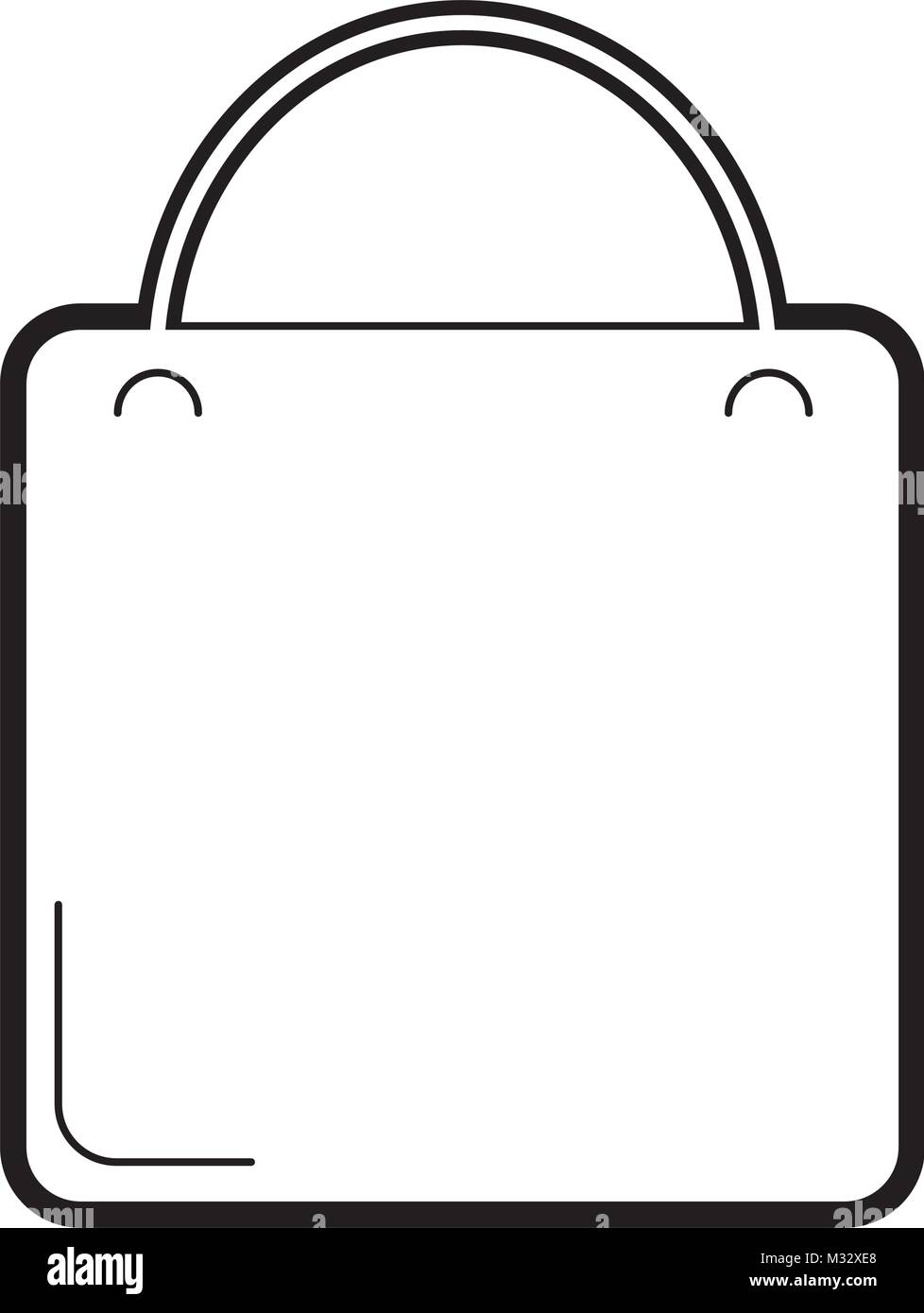 line shopping bag market business to buy Stock Vector Image & Art - Alamy