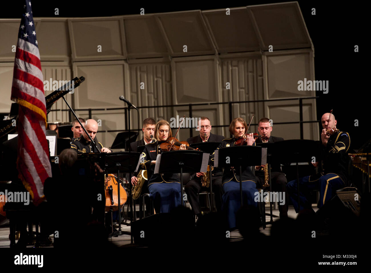 CHICAGO (Dec. 17, 2014) The U.S. Navy Band, with the U.S. Army Band