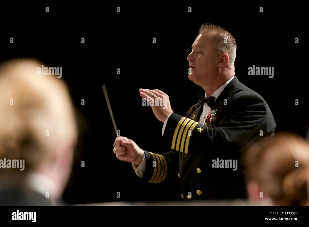 CHICAGO (Dec. 17, 2014) The Navy Band's commanding officer, Capt. Brian