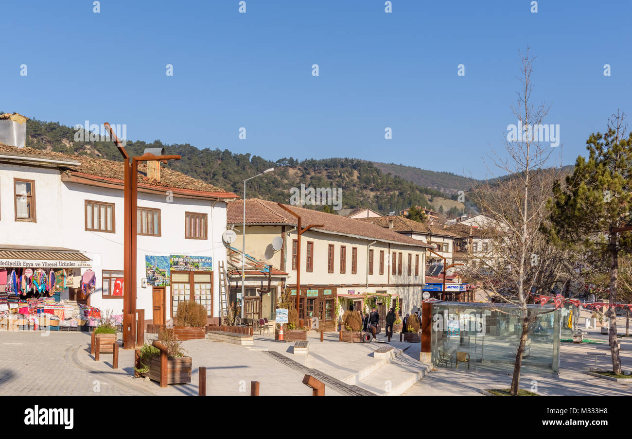 View of Traditional, old and historical Anatolia houses in Tarakli