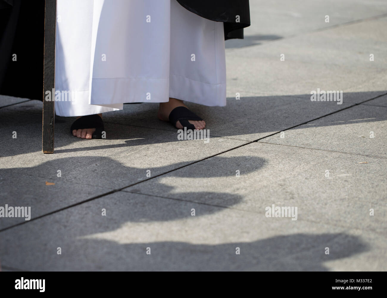Holy Week Foot Procession Procession. Holy week Stock Photo - Alamy