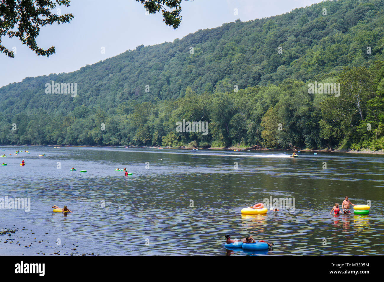 Pennsylvania Pa Northeastern Point Pleasant Delaware River New Stock Photo Alamy