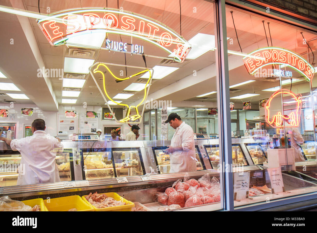 Espositos pork shop hires stock photography and images Alamy