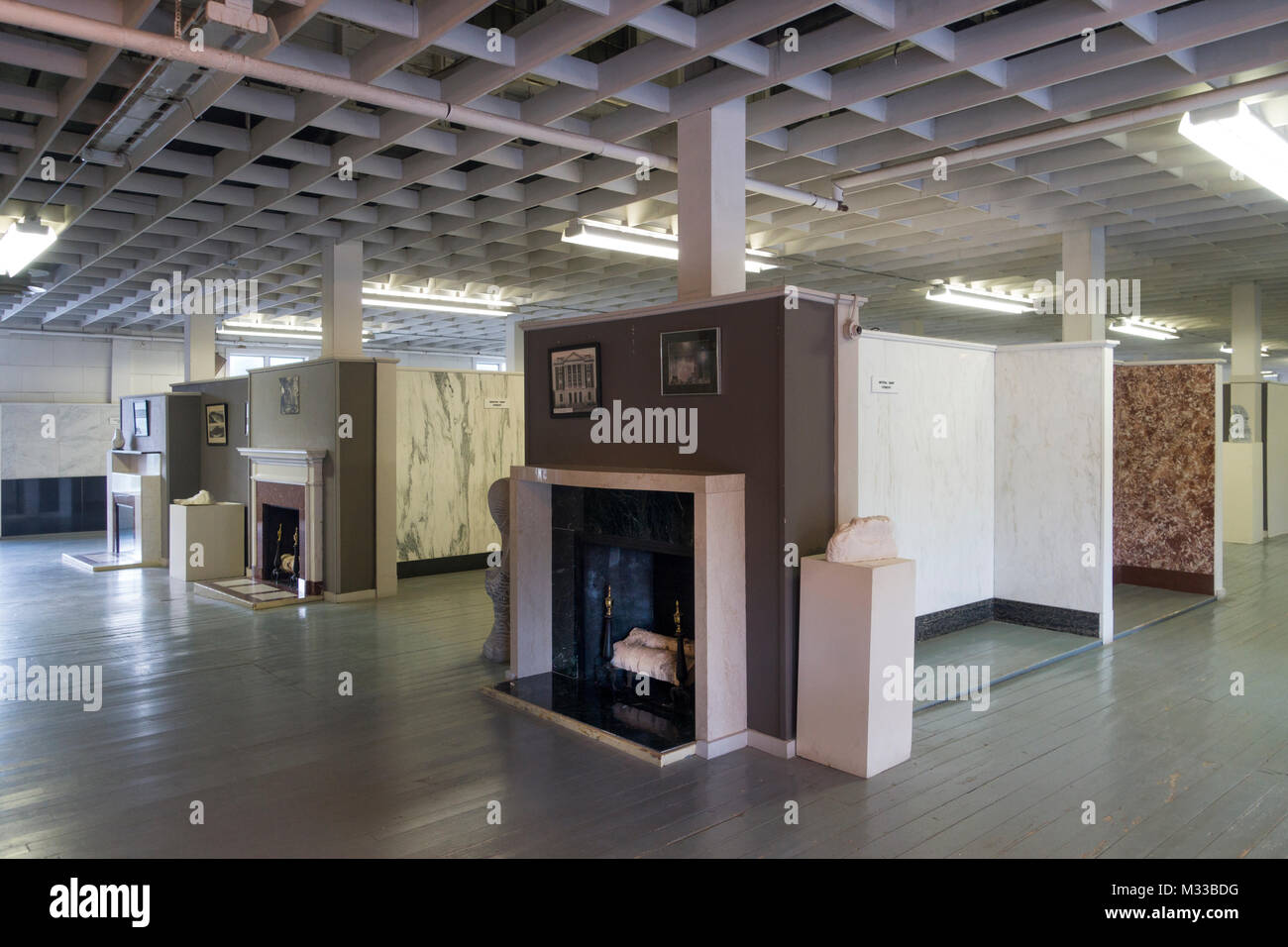 Vermont marble museum in Proctor VT Stock Photo Alamy