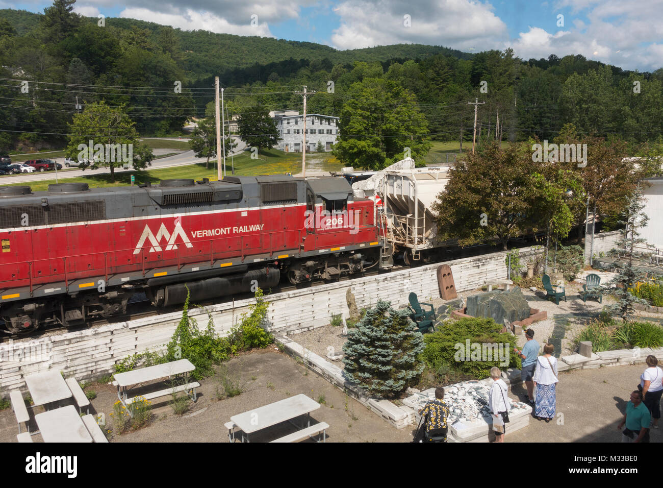Vermont marble museum in Proctor VT Stock Photo Alamy