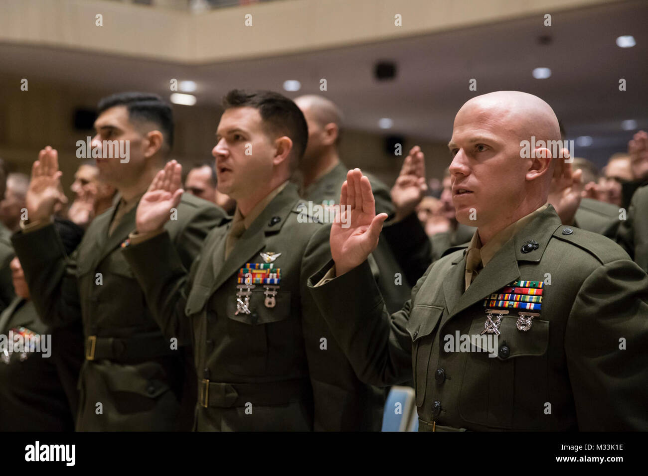 The Basic School conducts a Warrant Officer appointment ceremony for The Basic School conducts a Warrant Officer appointment ceremony for