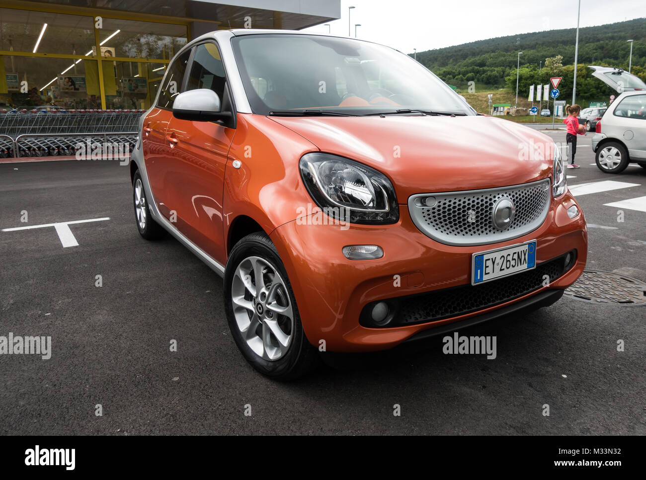 Mini Smart Forfour Smart forfour brabus hi-res stock photography and images - Alamy