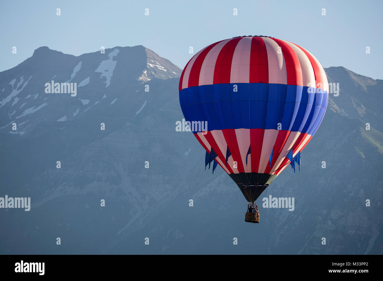 Hot air balloons, Freedom Festival, Provo, Utah Stock Photo
