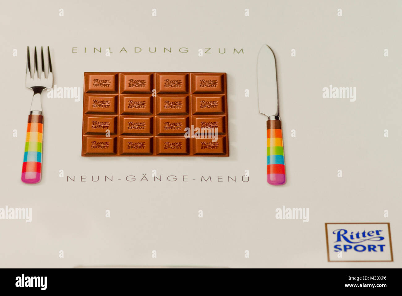 Ritter sport schokolade hi-res stock photography and images - Alamy